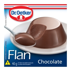 Flan Chocolate