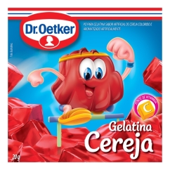 Gelatina Cereja