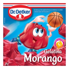Gelatina Morango